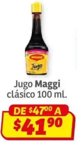Soriana Híper Maggi jugo clásico oferta