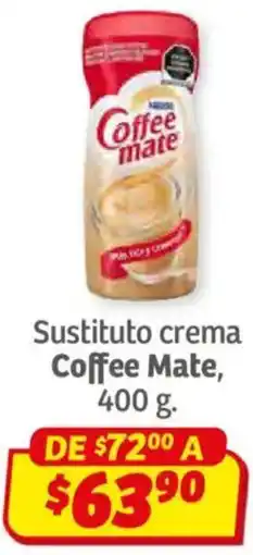 Soriana Híper Coffee mate sustituto crema oferta