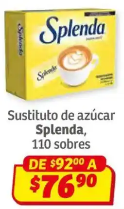 Soriana Híper Splenda sustituto de azúcar oferta