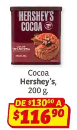 Soriana Híper Hershey's cocoa oferta