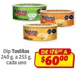 Soriana Híper Tostitos dip oferta