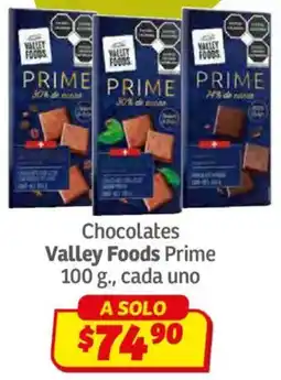 Soriana Híper Valley foods chocolates prime oferta