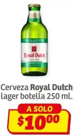 Soriana Híper Royal dutch cerveza lager botella oferta