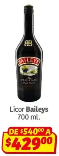 Soriana Híper Baileys licor oferta