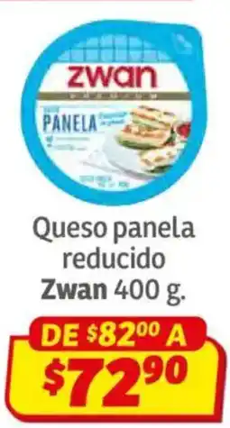 Soriana Híper Zwan queso panela reducido oferta