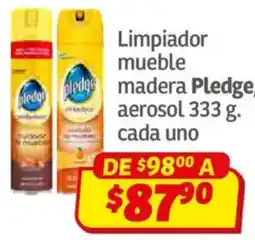 Soriana Híper Pledge glede pledge madera aerosol oferta