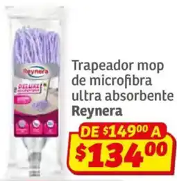 Soriana Híper Reynera trapeador mop de microfibra ultra absorbente oferta