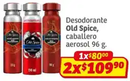 Soriana Híper Old spice desodorante caballero aerosol oferta