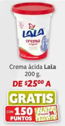 Soriana Híper Lala crema ácida oferta