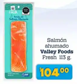 Soriana Híper Valley foods fresh salmón ahumado oferta