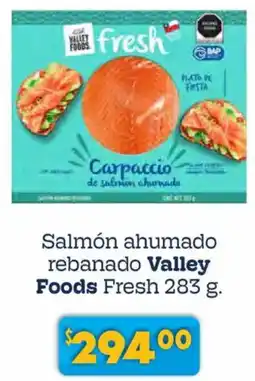 Soriana Híper Valley foods fresh salmón ahumado rebanado oferta