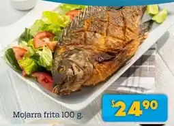 Soriana Híper Mojarra frita oferta