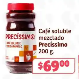 Soriana Híper Precíssimo café soluble mezclado oferta