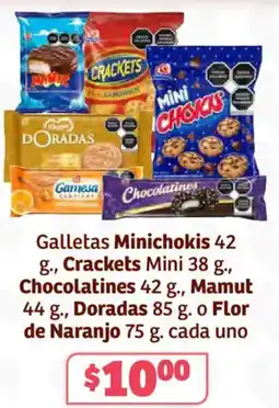 Soriana Híper Minichok galletas oferta