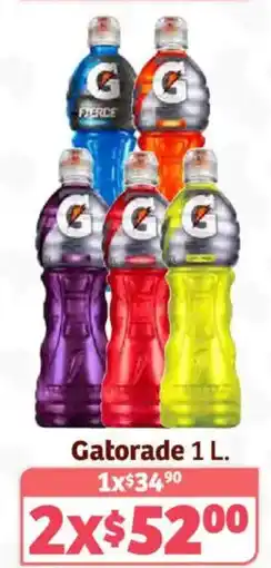 Soriana Híper Gatorade oferta
