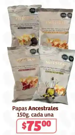 Soriana Híper Ancestrales papas oferta