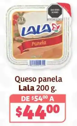 Soriana Híper Lala queso panela oferta