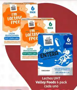 Soriana Híper Valley foods leches uht oferta
