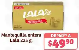 Soriana Híper Lala mantequilla entera oferta