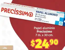 Soriana Híper Precíssimo papel aluminio oferta