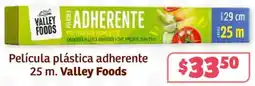 Soriana Híper Valley foods película plástica adherente oferta
