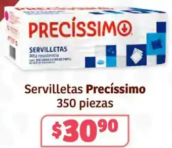 Soriana Híper Precíssimo servilletas oferta