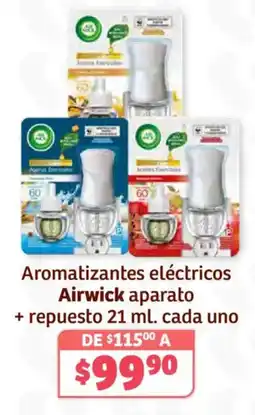 Soriana Híper Airwick aromatizantes eléctricos aparato + repuesto oferta