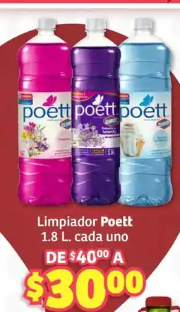 Soriana Híper Poett limpiador oferta