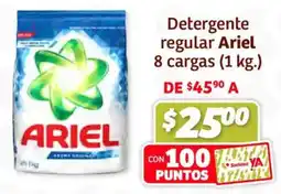 Soriana Híper Ariel detergente regular oferta