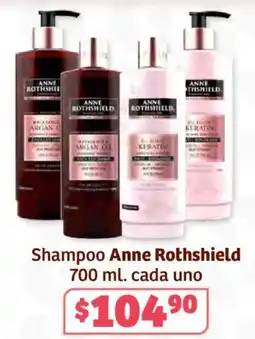 Soriana Híper Anne rothshield shampoo oferta