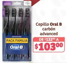 Soriana Híper Oral B cepillo carbón advanced oferta