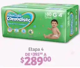Soriana Híper Kleenbebé comodisec pañales etapa 4 oferta