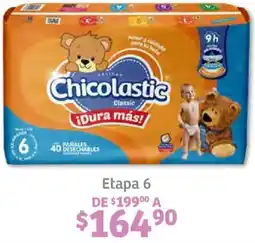Soriana Híper Pañales classic chicolastic etapa 6 oferta
