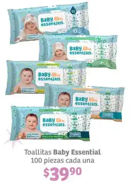 Soriana Híper Baby essential toallitas oferta