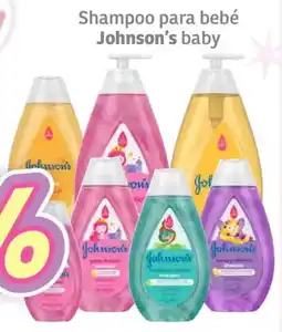 Soriana Híper Johnson's baby shampoo para bebé oferta