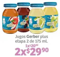 Soriana Híper Gerber jugos plus etapa 2 oferta