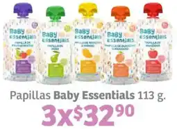 Soriana Híper Baby essentials papillas oferta