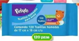 Bodega Aurrerá Bebyto toallitas húmedas dara bebé oferta