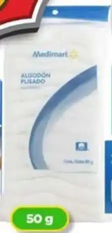 Bodega Aurrerá Medimart algodon plisado oferta