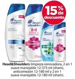 Zorro Head&Shoulders limpieza renovadora oferta