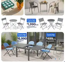 Walmart Mainstays mesa o silla plegable de resina oferta
