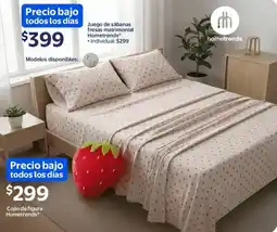 Walmart Hometrend juego de sábanas oferta