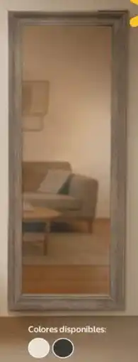 Walmart Better homes & gardens espejo decorativo oferta