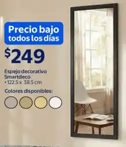 Walmart Smartdeco espejo decorativo oferta
