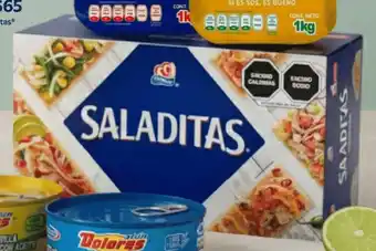 Saladitas gamesa galletas