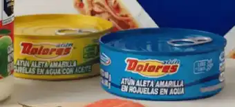 Dolores atún en agua o aceite