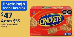 Walmart Crackets galletas oferta