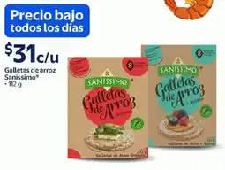 Walmart Sanissimo galletas de arroz oferta