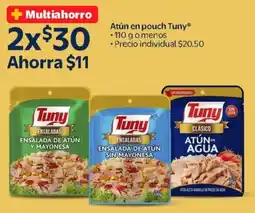 Walmart Tuny atún en pouch oferta