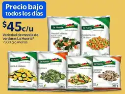 Walmart La huerta variedad de mezcla de verduras oferta